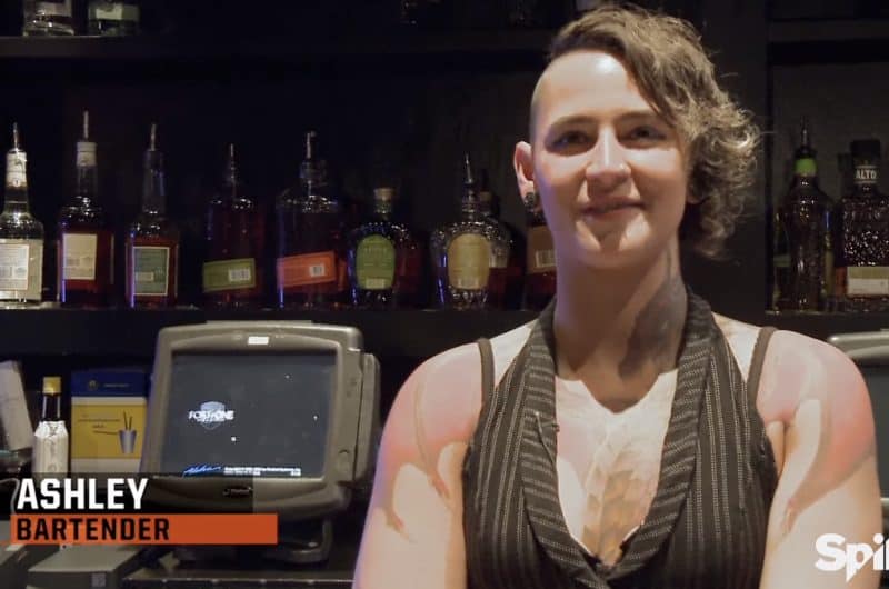 Ashley Clark bartender from Fort One