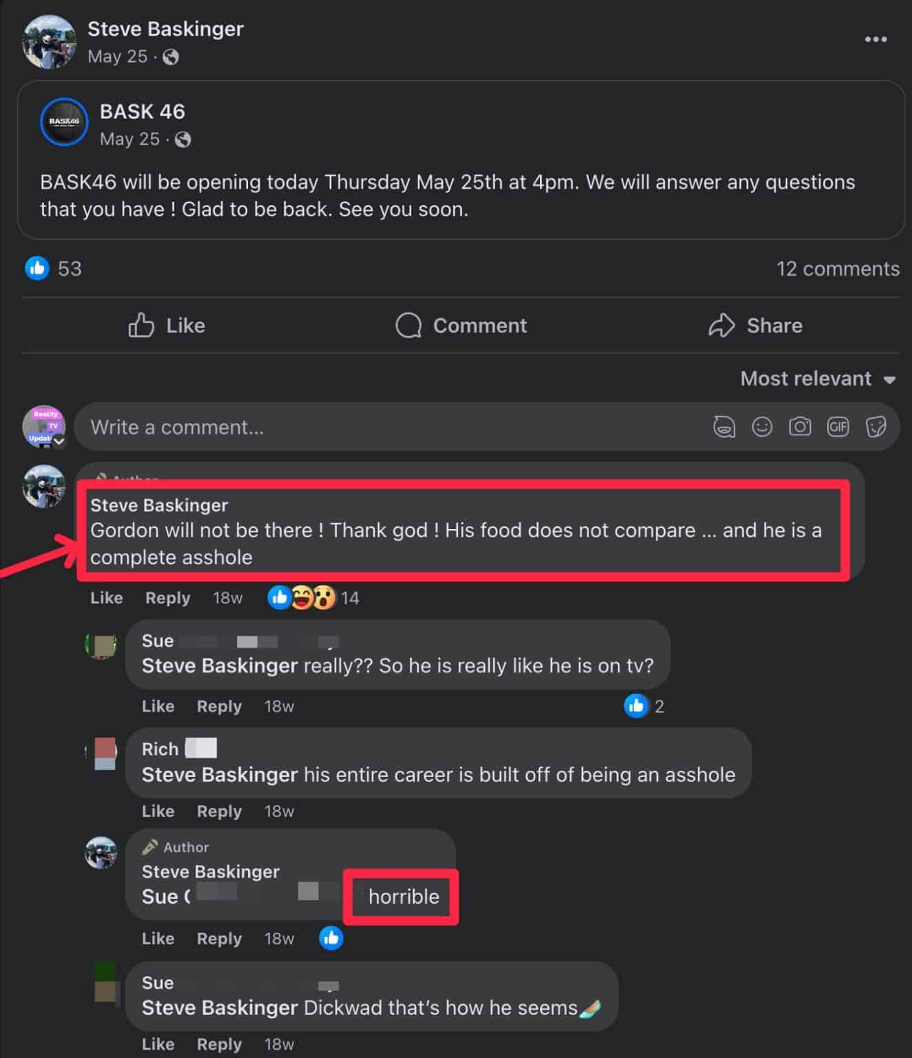 Bask 46 Kitchen Nightmares Update Still Open After Ramsay?
