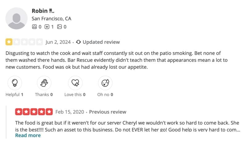 Review example
