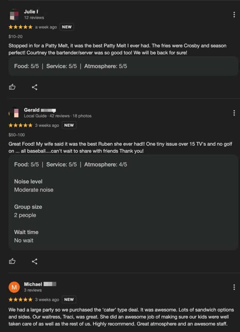 Review example