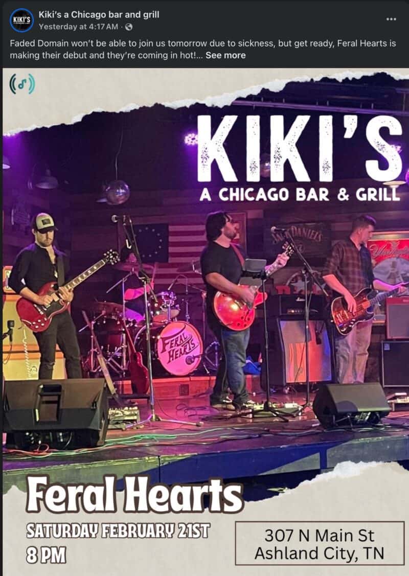 Kiki's Live music