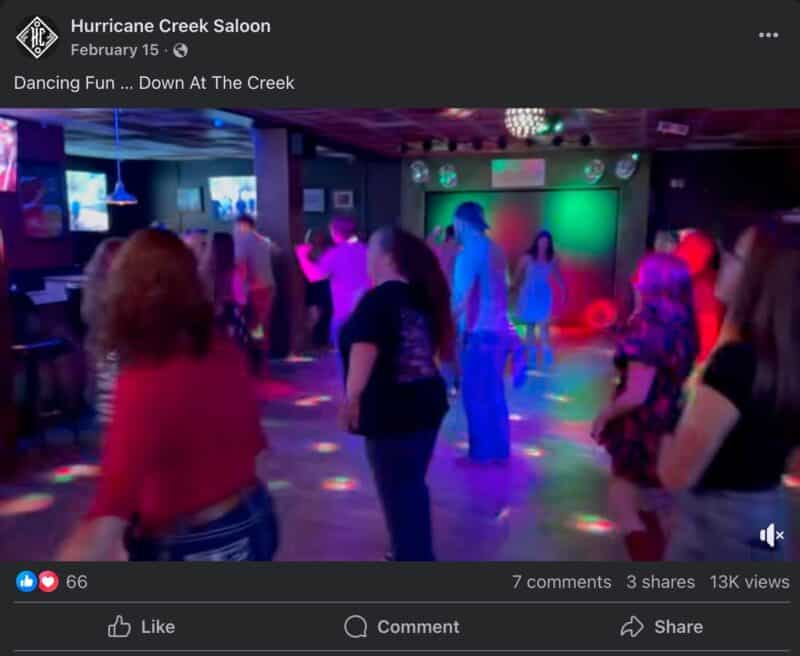 The Creek line dancing