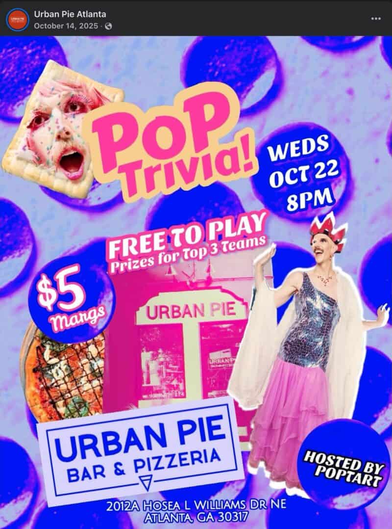 Urban Pie pop trivia